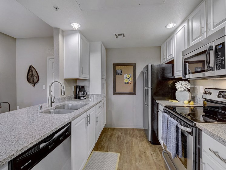 Kitchen at Prescott Lakes Apartments in Prescott, AZ